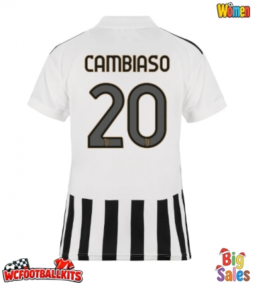 Juventus Andrea Cambiaso #20 Replica Home Stadium Shirt for Women 2026-27 Short Sleeve